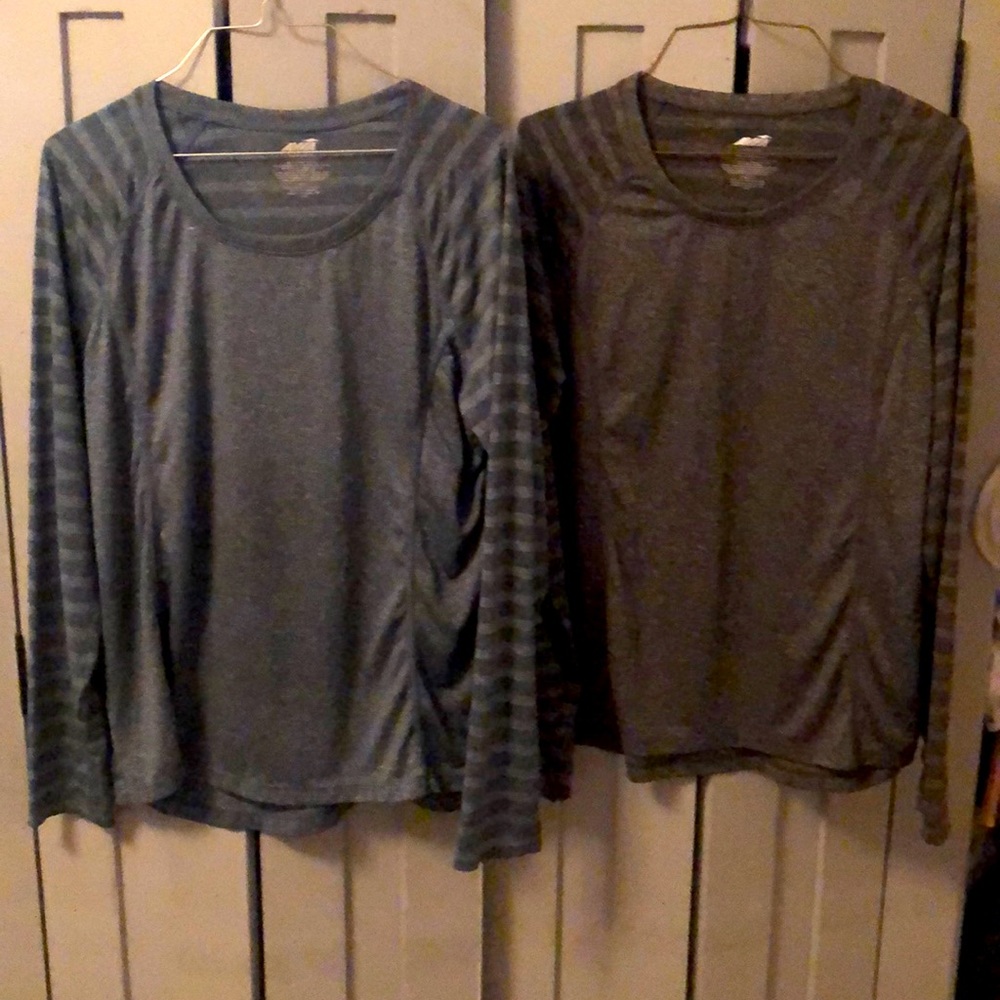 Avia long sleeve workout tops